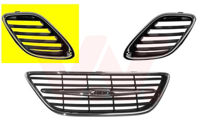 Grille de calandre VAN WEZEL 4731512