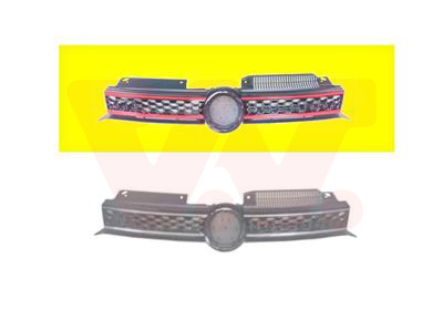 Grille de calandre VAN WEZEL 5765512