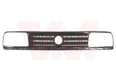 Grille de calandre VAN WEZEL 5816514