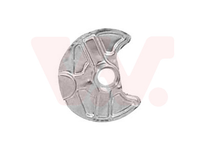Déflecteur de disque de frein VAN WEZEL 5994371