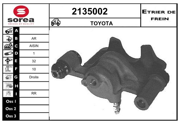 Etrier de frein SEEAC 4135002