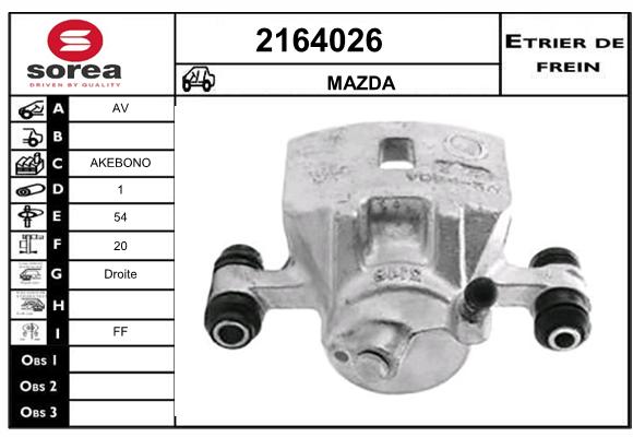 Etrier de frein SEEAC 4164026