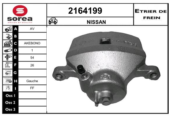 Etrier de frein SEEAC 4164199