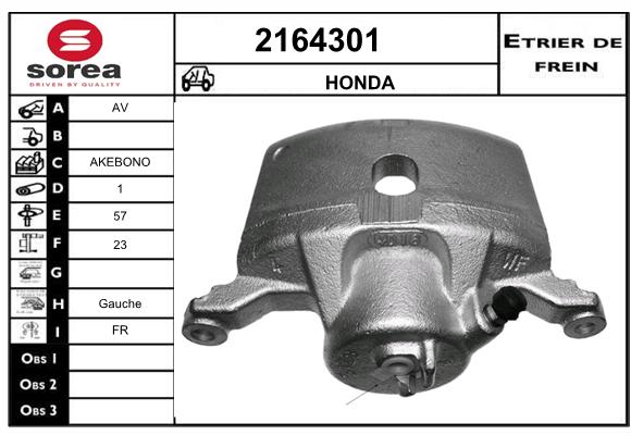 Etrier de frein SEEAC 4164301