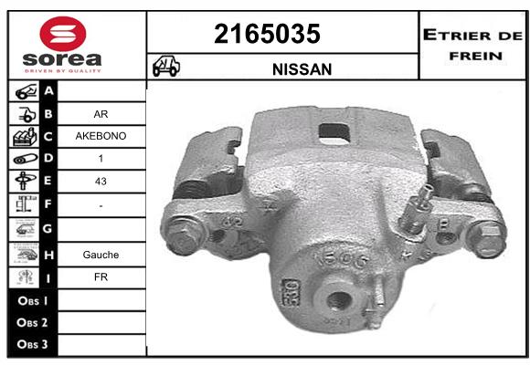 Etrier de frein SEEAC 4165035