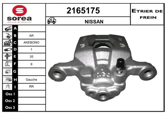 Etrier de frein SEEAC 4165175