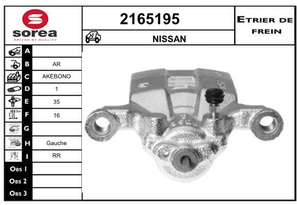 Etrier de frein SEEAC 4165195