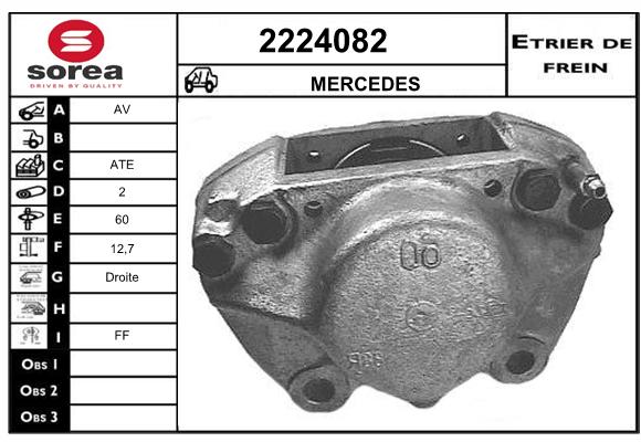 Etrier de frein SEEAC 4224082