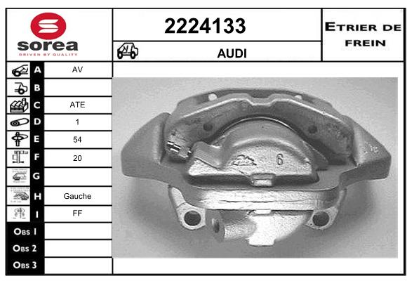 Etrier de frein SEEAC 4224133