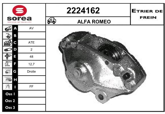 Etrier de frein SEEAC 4224162