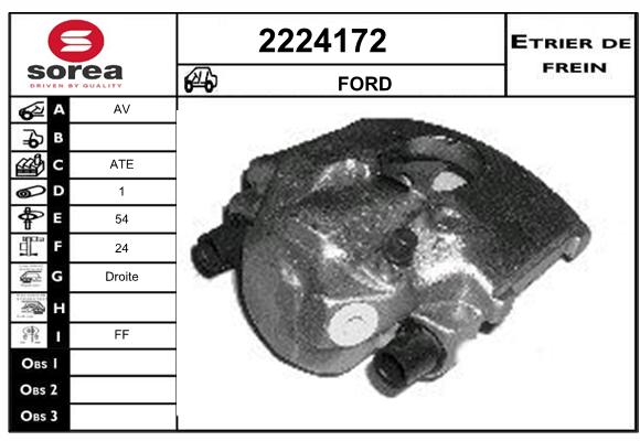 Etrier de frein SEEAC 4224172