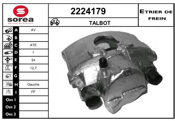 Etrier de frein SEEAC 4224179