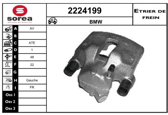 Etrier de frein SEEAC 4224199