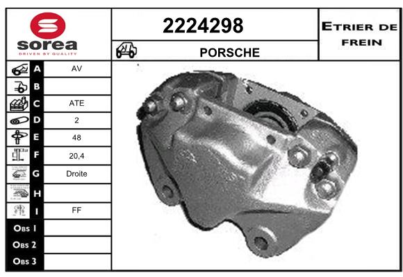 Etrier de frein SEEAC 4224298