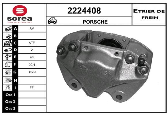 Etrier de frein SEEAC 4224408