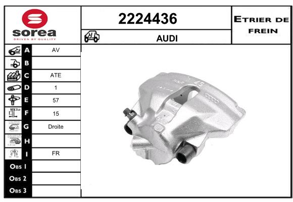 Etrier de frein SEEAC 4224436