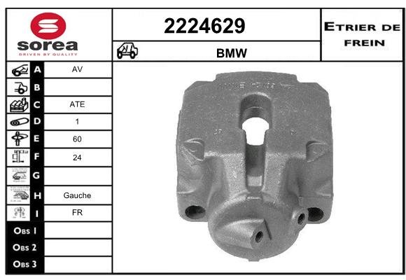 Etrier de frein SEEAC 4224629