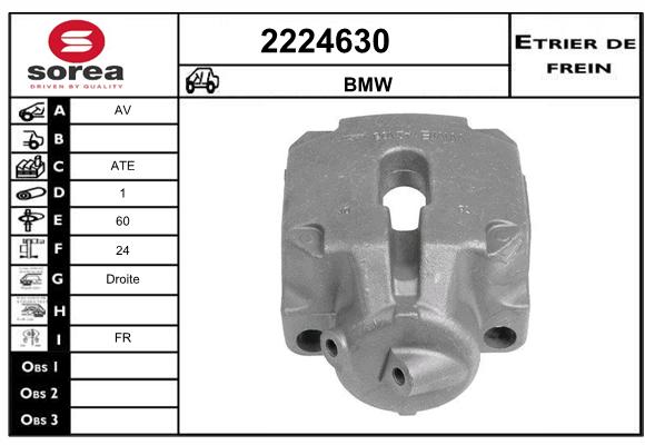 Etrier de frein SEEAC 4224630