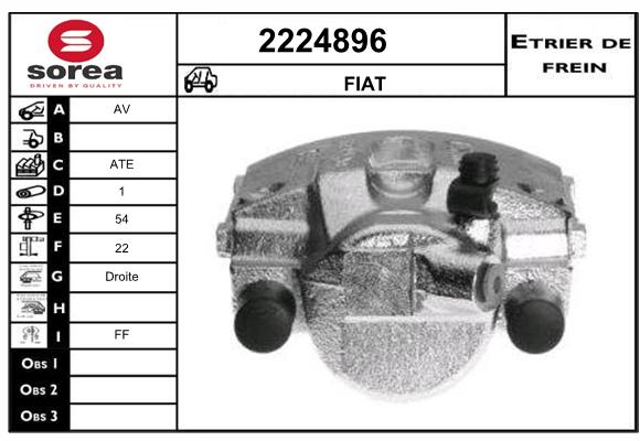 Etrier de frein SEEAC 4224896