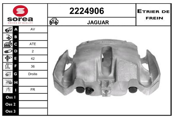 Etrier de frein SEEAC 4224906