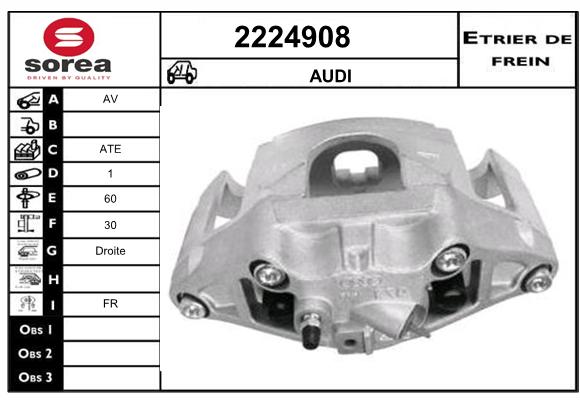 Etrier de frein SEEAC 4224908