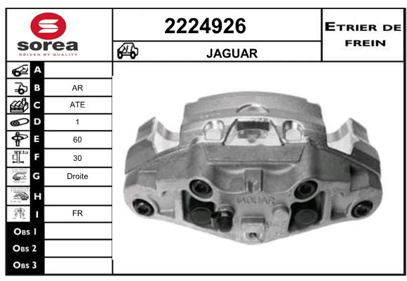 Etrier de frein SEEAC 4224926