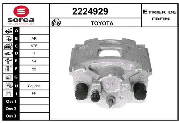 Etrier de frein SEEAC 4224929