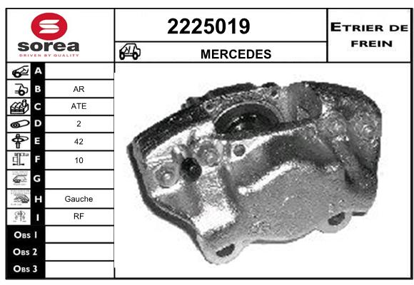 Etrier de frein SEEAC 4225019