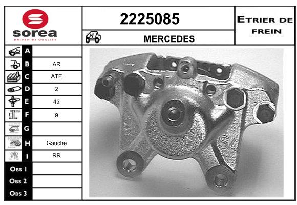 Etrier de frein SEEAC 4225085