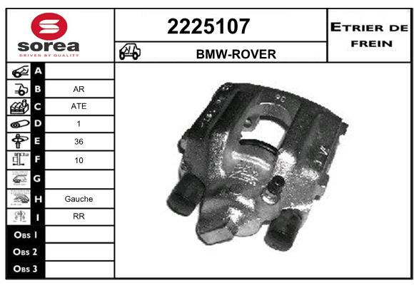 Etrier de frein SEEAC 4225107