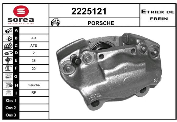 Etrier de frein SEEAC 4225121