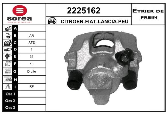 Etrier de frein SEEAC 4225162