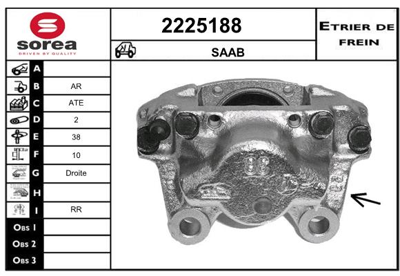 Etrier de frein SEEAC 4225188