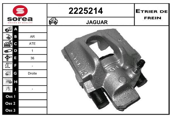 Etrier de frein SEEAC 4225214