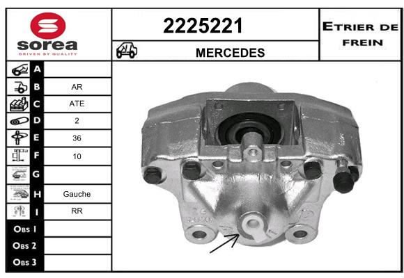 Etrier de frein SEEAC 4225221