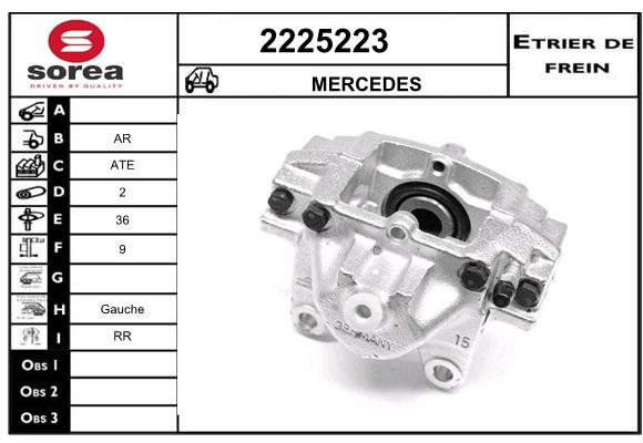 Etrier de frein SEEAC 4225223