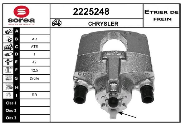 Etrier de frein SEEAC 4225248