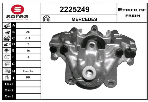 Etrier de frein SEEAC 4225249