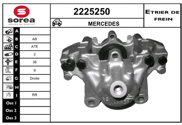 Etrier de frein SEEAC 4225250