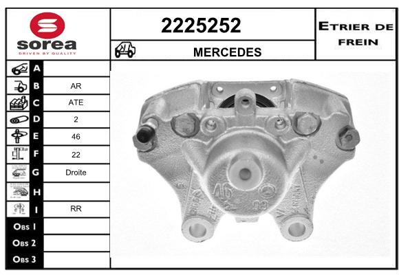 Etrier de frein SEEAC 4225252