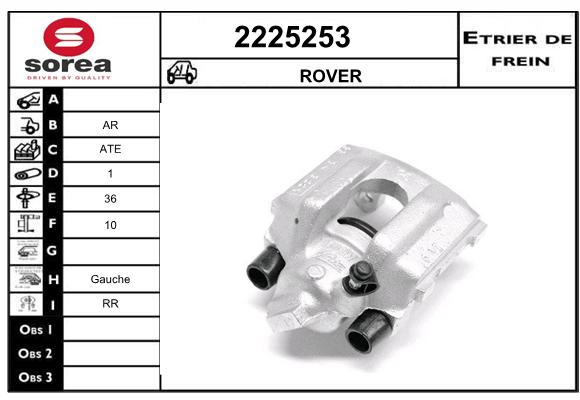 Etrier de frein SEEAC 4225253