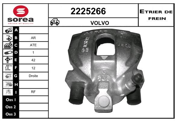 Etrier de frein SEEAC 4225266