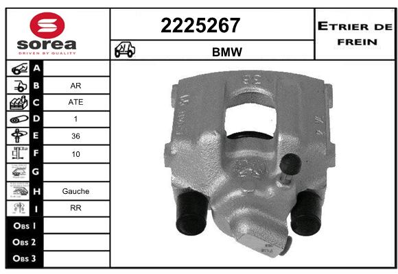 Etrier de frein SEEAC 4225267