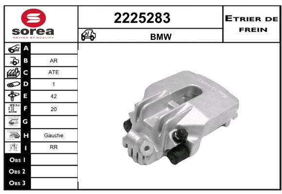 Etrier de frein SEEAC 4225283