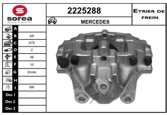 Etrier de frein SEEAC 4225288