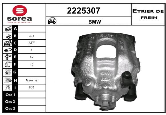 Etrier de frein SEEAC 4225307