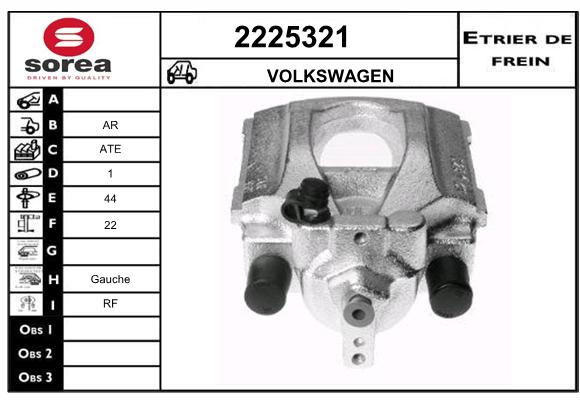 Etrier de frein SEEAC 4225321