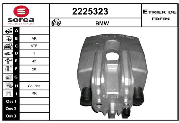 Etrier de frein SEEAC 4225323