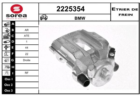 Etrier de frein SEEAC 4225354