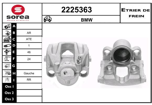 Etrier de frein SEEAC 4225363